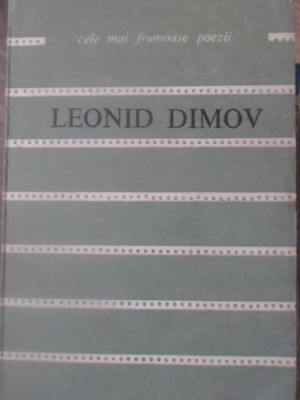 TEXTE-LEONID DIMOV-172498 foto