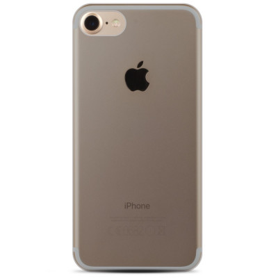 Husa APPLE iPhone 7 Plus \ 8 Plus UltraSlim (Transparent) + Folie Flexibila (Alb) REMAX Crystal foto