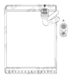 Evaporator Suzuki Sx4, Vitara, motor: 1.0 Boosterjet, 1.4 Boosterjet, 1.6, 1.6 DDiS, 275x210x38, miez si rezervor din aluminiu brazat, 75004540;