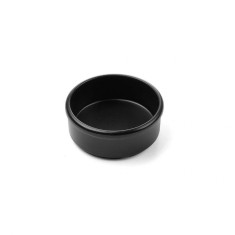 Bol servire aperitive, unt, sos, 80x80x(H)30 mm, din melamina, negru, set 3 buc., Hendi foto
