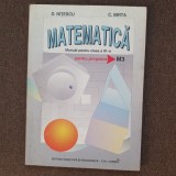 Matematica manual pentru clasa a IX-a M3- D. Nitescu, C. Birta