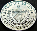 Cumpara ieftin Moneda exotica 5 CENTAVOS - CUBA, anul 1963 * cod 440 = UNC, America Centrala si de Sud
