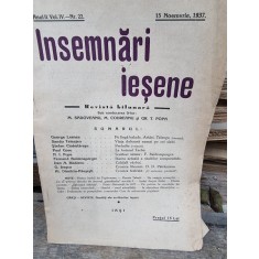 Revista Insemnari Iesene nr.22/1937