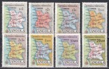 Angola 1955 - Harta Angolei, MNH, Nestampilat