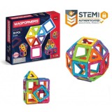 Set magnetic de construit- Magformers, 30 piese, Clics toys