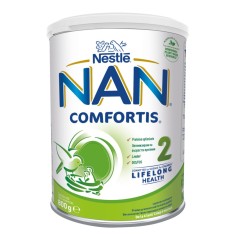 Lapte praf Nan 2 Comfortis, incepand de la 6 luni, 800g, Nestle