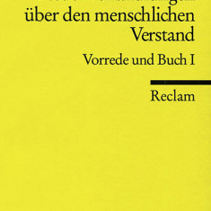 Leibniz/ Neue Abhandlungen über den menschlichen Verstand I