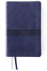 Niv, Student Bible, Personal Size, Leathersoft, Navy, Comfort Print