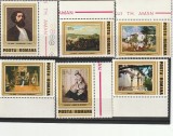 ROMANIA 1981 LP 1038 REPRODUCERI DE ARTA TH. AMAN SERIE MNH NESTAMPILATA