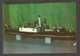CPIB 25172 CARTE POSTALA - MUZEUL MARINEI ROMANE. NAVA "ROMANIA", MACHETA, NECIRCULATA