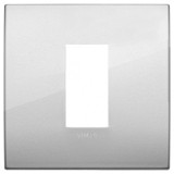 Rama Ornament 1M pentru doza de 2M metal Vimar Arke argintiu 19641.03