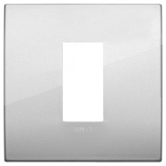 Rama Ornament 1M pentru doza de 2M metal Vimar Arke argintiu 19641.03