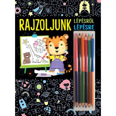 Rajzoljunk - L&amp;eacute;p&amp;eacute;sről l&amp;eacute;p&amp;eacute;sre foto