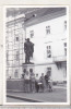 Bnk foto Baile Herculane - Statuia lui Hercules - 1966, Alb-Negru, Romania de la 1950, Cladiri