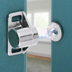 Magnet puternic neodim cu incuietoare magnetica pentru mobila