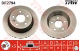 Disc frana MERCEDES VITO caroserie (638) (1997 - 2003) TRW DF2794