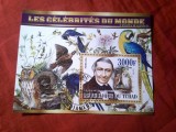 Bloc CIAD 2015 - Personalitati , Fauna - Ornitologi celebri - JF Naumann , Pasari , stampilat