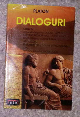 Platon Dialoguri: Criton, Hippias Minor, Laches, Apologia, Harmide, Ion foto