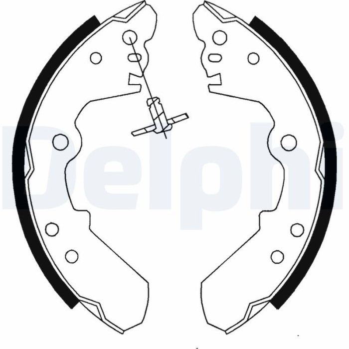 DELPHI LS1687 Set saboti frana