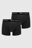 Champion boxeri (2-pack) barbati, culoarea gri