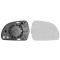 Geam oglinda exterioara Audi A3 (8P) 08-10, A4/S4 (B8) Combi 08-10/Sedan 07-09, A5/S5 (B8) 08-10, A6 (C6) 08-11, A8 (D3) 07-10, Q3 (8U) 11-15/15-18;