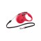 Flexi New Classic, S Cord, lesa retractabila, 5m,rosu