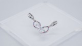 Cumpara ieftin Cercei din Argint 925 Rainbow Drop Marquise, cu Zirconiu Multicolor