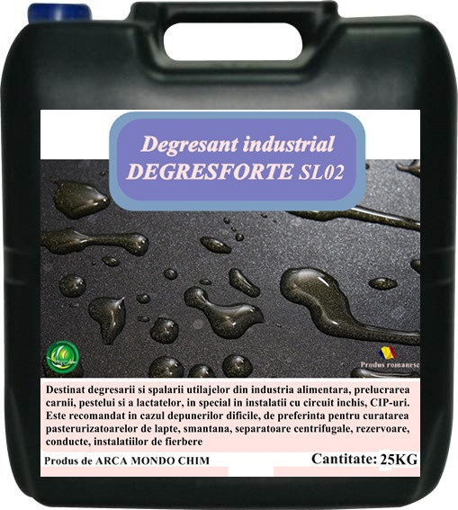 Degresant industrial DEGRESFORTE SL02 Arca Lux, Bidon 25 KG