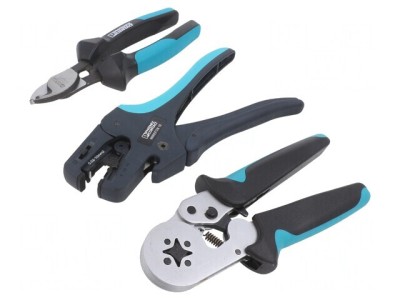 Set Instalare Cabluri 3 Bucăți TOOL SET ALLROUND 2 foto