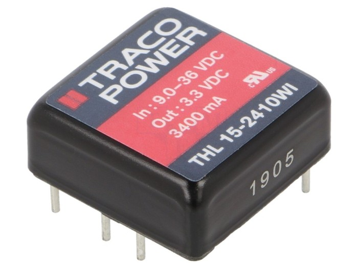 Convertor DC/DC 15W 3.3V 3.4A