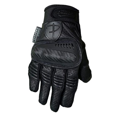 Manusi moto textil Polednik Carbon Evo negru marime S foto