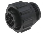 Mufă mamă 7 PIN fără contacte CPC Series 1 pentru cablu, TE Connectivity