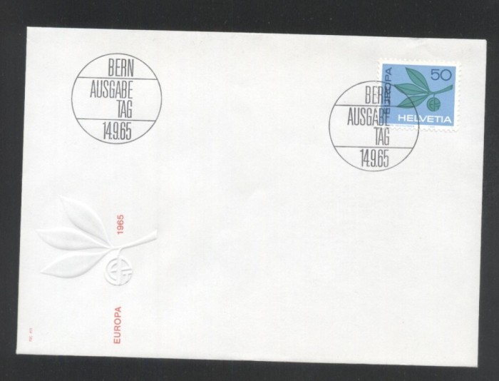Switzerland 1965 Europa CEPT Mi.825 FDC UN.022
