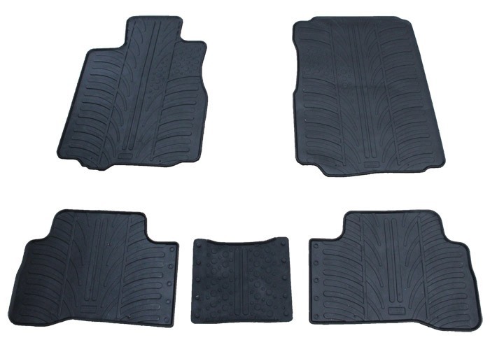 Set covorase auto din cauciuc Honda CR-V 2007-2012, Negru, Gledring, 5 buc.