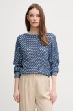 United Colors of Benetton pulover culoarea bleumarin, călduros, 1194E10D9