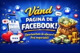 Vand pagina de facebook 68000 urmaritori