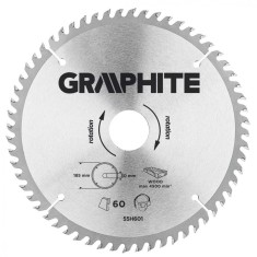 Disc circular 185 x 30 mm, 60 dinti 55H601 foto