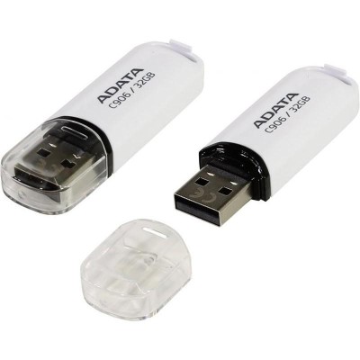 MEMORII USB 2.0 Adata, 32GB, alb &amp;quot;AC906-32G-RWB&amp;quot; (timbru verde 0.03 lei) foto
