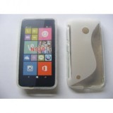Husa Silicon S-Line Transparenta Nokia Lumia 530, Protectie Telefon