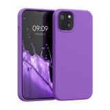 Husa Kwmobile pentru Apple iPhone 13, Silicon, Mov, 55878.221