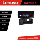 Navigatie Volvo S80 2006-2011 Lenovo PRO 4+64 12.3 inch qled android 4G DSP gps internet 8Core