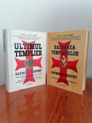 Raymond Khoury, Ultimul templier/Salvarea templierilor, 2 volume foto