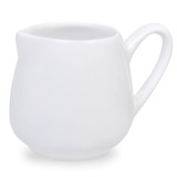 Cana pentru lapte, Portelan, Alb, 100 ml