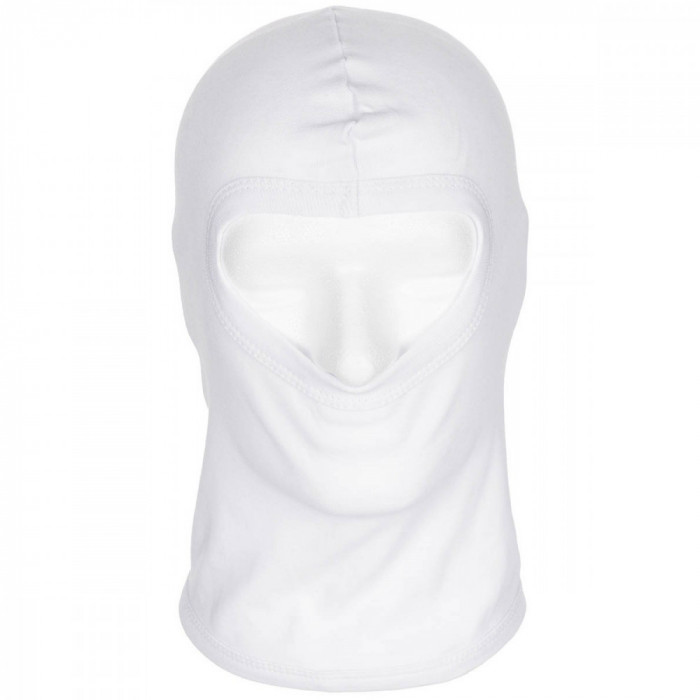 Cagula Bumbac, Subtire si Elastica Adult Balaclava &quot;1 gaura&quot; Alb MFH 10902L