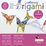 Cumpara ieftin Set origami - Coloring Origami - Butterflies | Fridolin