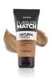 Fond de ten Flawless Match Natural Finish 260 G (True Beige) &ndash; Machiaj perfect,, Avon