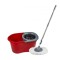 Galeata magic mop LISA ZLN-1389, Mop rotativ 360 grade, Capacitate galeata 17L,Rosu