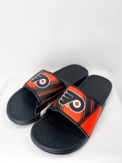 Philadelphia Flyers papuci de bărbați Legacy Velcro Sport Slide Slipper - S = 39&ndash;41 EU