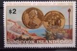 BC464, Cook Islands 1978, timbru descoperirea statului Hawaii, Nestampilat