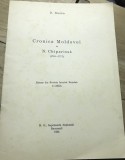 C2 MF Cronica Moldovei - D. Russo - 1934